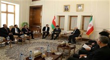 دیدار وزیر امور خارجه عمان با ظریف