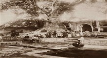 عکس تاریخی از درخت چنار کهنسال امامزاده صالح