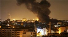جنگنده های رژیم صهیونیستی به نوار غزه حمله کردند