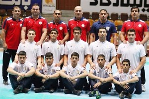 تیم کشتی آزاد نوجوانان ایران در رقابت‌های آسیایی قهرمان شد