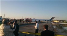 هواپیمای تهران-ماهشهر از باند فرودگاه خارج شد / انتقال هواپیما به باند فرودگاه