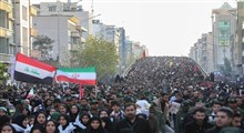 گزارش تصویری تشییع میلیونی سردار شهید قاسم سلیمانی و شهدای مقاومت در تهران