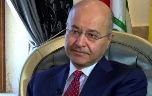 «برهم صالح» رئیس‌جمهور عراق وارد تهران شد