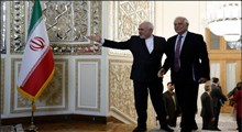 دیدار هماهنگ کننده عالی سیاست خارجی اتحادیه اروپا با محمد جواد ظریف