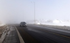 بارش برف در هراز و فیروزکوه/در صورت امکان از سفرهای غیر ضروری خودداری کنید