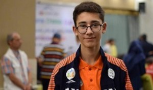 آرین غلامی شطرنج‌باز مازندرانی حامیِ فلسطین به تیم ملی شطرنج‌ بازگشت