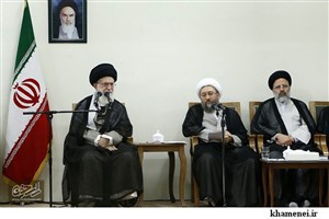 گزارش تصویری دیدار رئیس و مسئولان قوه قضائیه با رهبر معظم انقلاب اسلامی