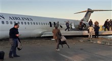 انتشار گزارش اولیه خروج هواپیمای مسافری از باند فرودگاه ماهشهر