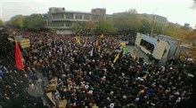 راهپیمایی باشکوه مردم تبریز علیه ‌اغتشاش گران