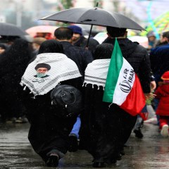 منتخبی از تصاویر راهپیمایی با شکوه مردم در ۲۲ بهمن ۱۳۹۷