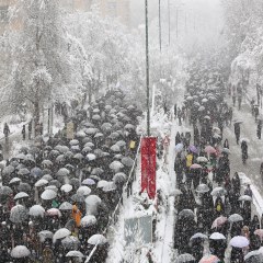 تصاویر راهپیمایی با شکوه مردم در ۲۲ بهمن ۱۳۹۷