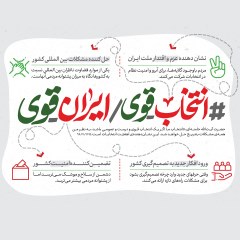 اطلاع‌نگاشت انتخاب قوی، ایران قوی