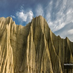 چشم اندازی از کوه‌های مینیاتوری چابهار