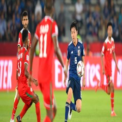 رقابت بین دو تیم عمان و ژاپن