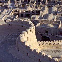 بخشی از شهر باستانی بم