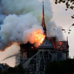 آتش‌سوزی در کلیسای نوتردام پاریس