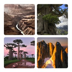 مجموعه تصاویری از منتظر طبیعی و کوهستان ها