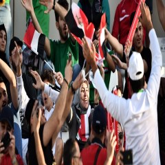شادی هواداران تیم ملی عراق