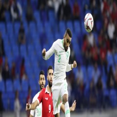 تصویر بازی هجومی عربستان در مقابل لبنان