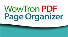 دانلود WowTron PDF Page Organizer v1.1.1 - نرم افزار ویرایش صفحات فایل های پی دی اف