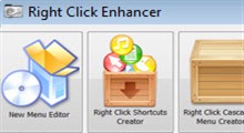 مدیریت منو های راست کلیک با Right Click Enhancer Pro 4.5.5