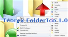تغییر آیکون پوشه ها باTeoreX FolderIco 6.2.1