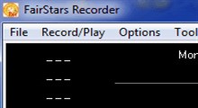 ضبط حرفه ای صدا FairStars Recorder v4.00