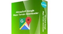 ذخیره تصاویر و کاشی‌های کوچک از سرویس گوگل مپ با دانلود نرم‌افزار AllmapSoft Google Maps Terrain Downloader 7.10