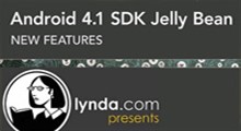 آموزش ویدویی روش تولید نرم افزارهای اندروید 4.1 با Lynda Android 4.1 SDK Jelly Bean New Features