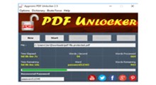 نرم افزار از بین بردن پسورد فایل های پی دی اف PDF Unlocker 3.0