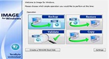 مجموعه ای از پشتیبان گیری با TeraByte Drive Image Backup & Restore Suite 3.26