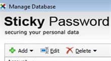 ذخیره و نگهداری اطلاعات شخصی Sticky Password Pro 5.0.4.232