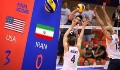 خلاصه والیبال ایران 0 - آمریکا 3