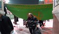 وداع معتکفین در حرم رضوی