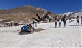 تفریح مردم در ارتفاعات قله برف‌ انبار قم