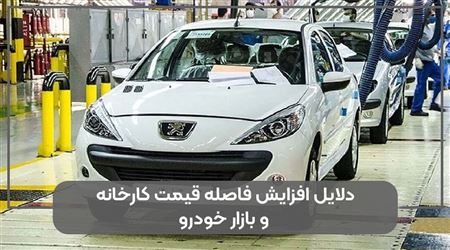 چرا فاصله قیمت کارخانه و بازار خودرو دوباره افزایش یافته است؟