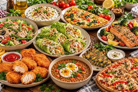 ایده های شام سبک برای شب های شلوغ
