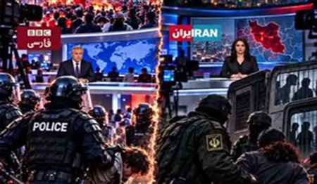 بازی دوگانه بی‌بی‌سی و اینترنشنال با واژه پلیس