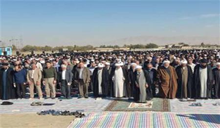 اقامه نماز باران در مشهد