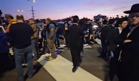 تظاهرات صهیونیست‌ها در مخالفت با سربازی اجباری