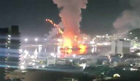 حمله هوایی به یک پالایشگاه در کاراکاس