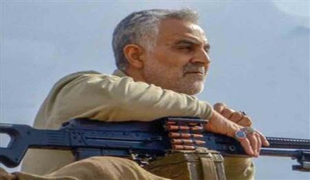 شوخی حاج‌قاسم با خبرنگار در عملیات آزادسازی بوکمال
