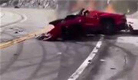 لحظه تصادف مرگبار خودری فراری وینس زامپلا؛ خالق «Call of Duty» درگذشت