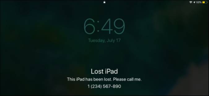 قابلیتlost mode گوشی آیفون