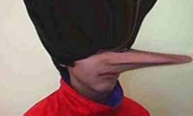 دروغ یک سرقت بزرگ است