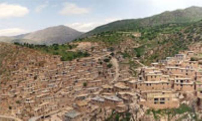 پالنگان، روستای ایستاده