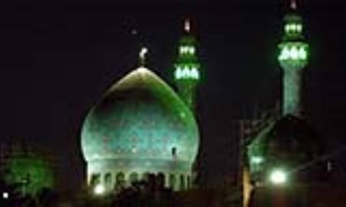 تشرف حاج آقاي مينو در حرم حضرت سيدالشهداء عليه السلام