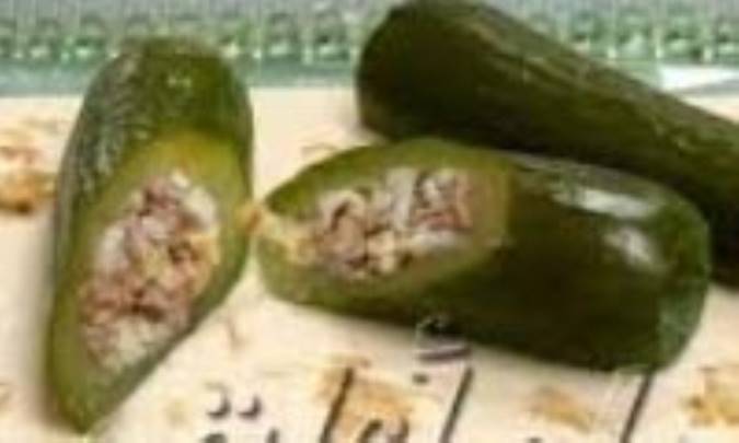 محشی خیار ( دلمه ی خیار )