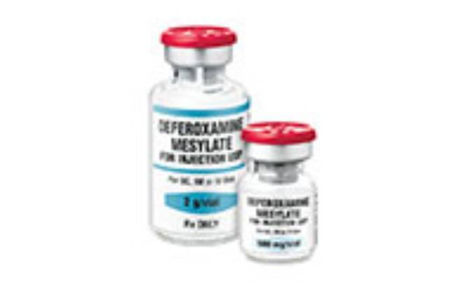 دفروکسامین (DEFEROXAMINE)