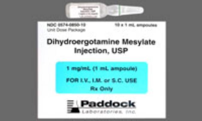 دی هیدروارگوتامین (DIHYDRO ERGOTAMINE)